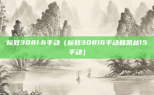 标致3081.6手动（标致30816手动和凯越15手动）