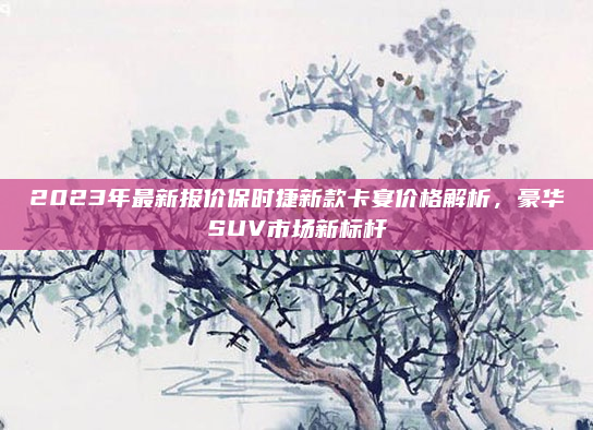 2023年最新报价保时捷新款卡宴价格解析，豪华SUV市场新标杆