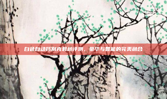 白色自动挡别克君越评测，豪华与智能的完美融合