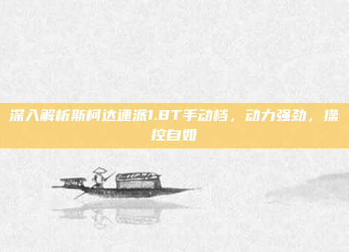 深入解析斯柯达速派1.8T手动档，动力强劲，操控自如