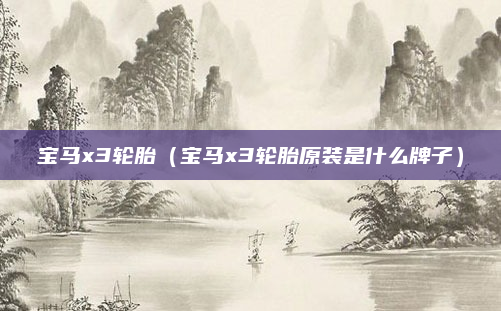 宝马x3轮胎（宝马x3轮胎原装是什么牌子）