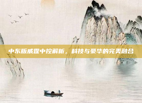 中东版威霆中控解析，科技与豪华的完美融合