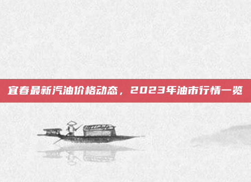 宜春最新汽油价格动态，2023年油市行情一览