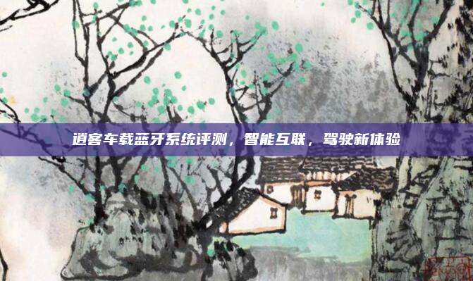 逍客车载蓝牙系统评测,智能互联,驾驶新体验
