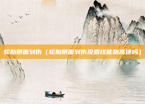 轮胎侧面划伤（轮胎侧面划伤没露线能跑高速吗）