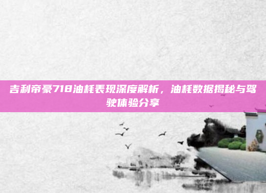 吉利帝豪718油耗表现深度解析，油耗数据揭秘与驾驶体验分享