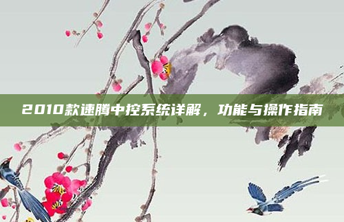 2010款速腾中控系统详解,功能与操作指南