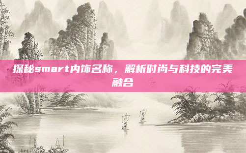 探秘smart内饰名称,解析时尚与科技的完美融合
