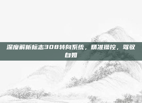 深度解析标志308转向系统,精准操控,驾驭自如