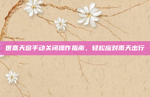 世嘉天窗手动关闭操作指南,轻松应对雨天出行
