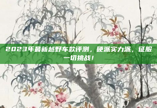 2023年最新越野车款评测，硬派实力派，征服一切挑战！