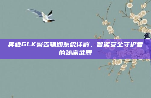 奔驰GLK警告辅助系统详解，智能安全守护者的秘密武器