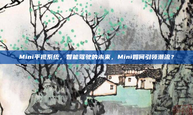 Mini平视系统，智能驾驶的未来，Mini如何引领潮流？