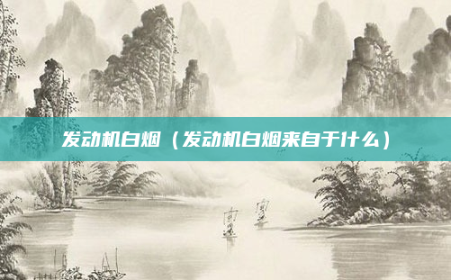发动机白烟（发动机白烟来自于什么）