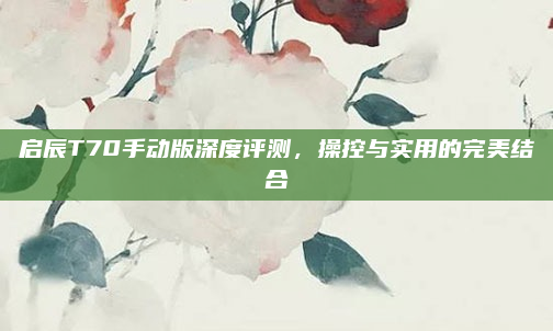 启辰T70手动版深度评测,操控与实用的完美结合