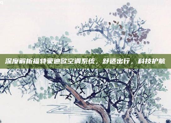 深度解析福特蒙迪欧空调系统,舒适出行,科技护航