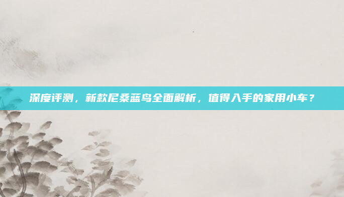 深度评测,新款尼桑蓝鸟全面解析,值得入手的家用小车?