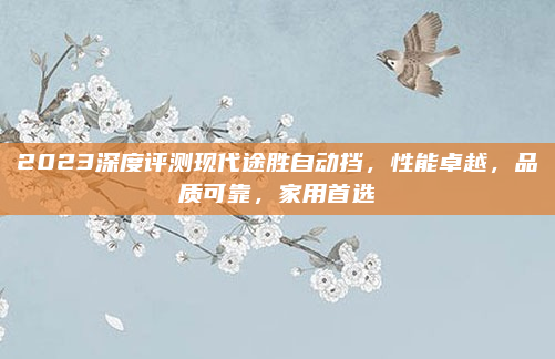 2023深度评测现代途胜自动挡，性能卓越，品质可靠，家用首选