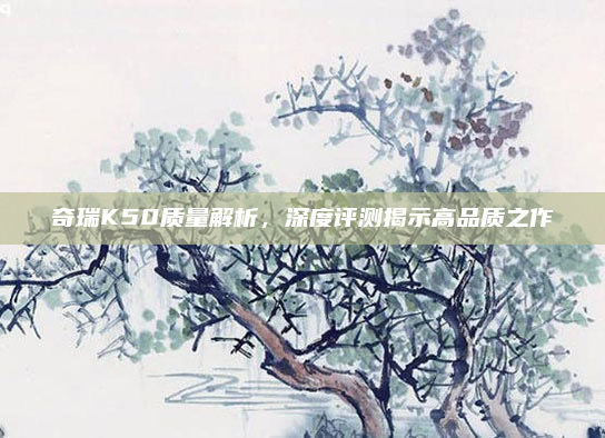 奇瑞K50质量解析,深度评测揭示高品质之作