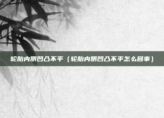 轮胎内侧凹凸不平（轮胎内侧凹凸不平怎么回事）