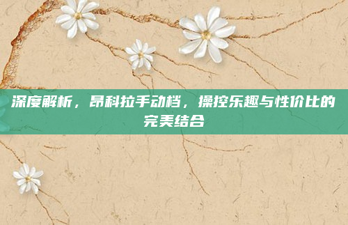 深度解析,昂科拉手动档,操控乐趣与性价比的完美结合