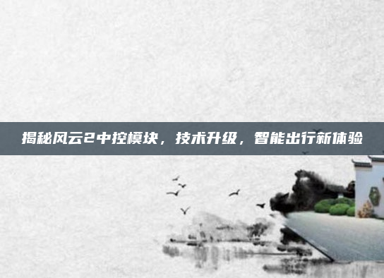 揭秘风云2中控模块,技术升级,智能出行新体验