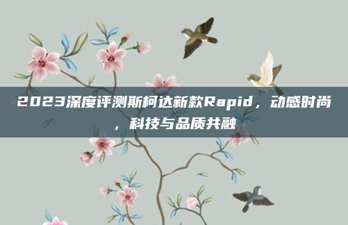 2023深度评测斯柯达新款Rapid,动感时尚,科技与品质共融