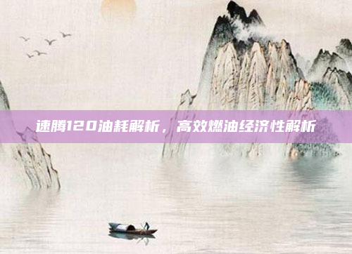 速腾120油耗解析，高效燃油经济性解析