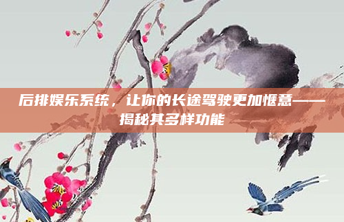 后排娱乐系统，让你的长途驾驶更加惬意——揭秘其多样功能