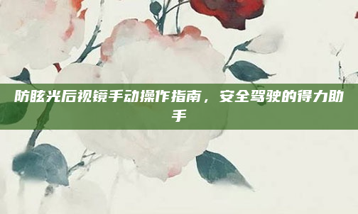 防眩光后视镜手动操作指南，安全驾驶的得力助手