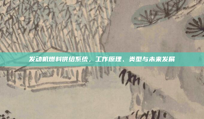 发动机燃料供给系统,工作原理、类型与未来发展