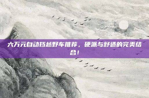 六万元自动挡越野车推荐，硬派与舒适的完美结合！