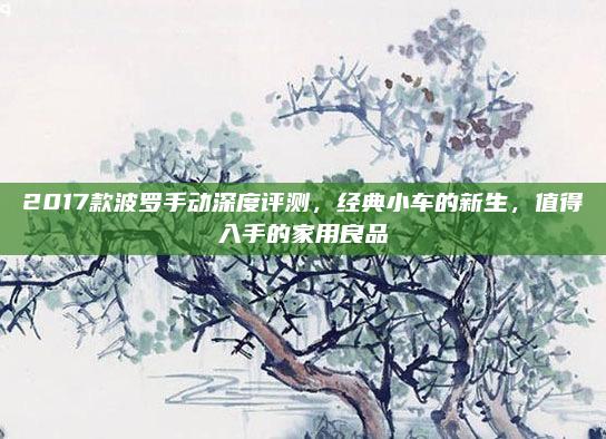 2017款波罗手动深度评测，经典小车的新生，值得入手的家用良品