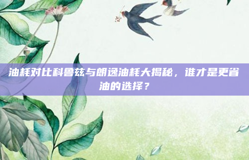 油耗对比科鲁兹与朗逸油耗大揭秘，谁才是更省油的选择？