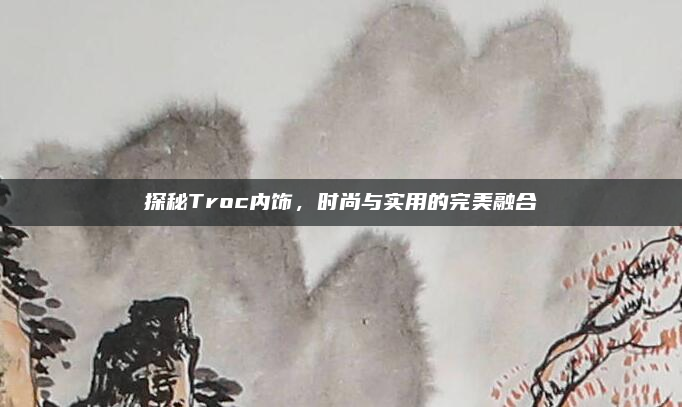 探秘Troc内饰,时尚与实用的完美融合