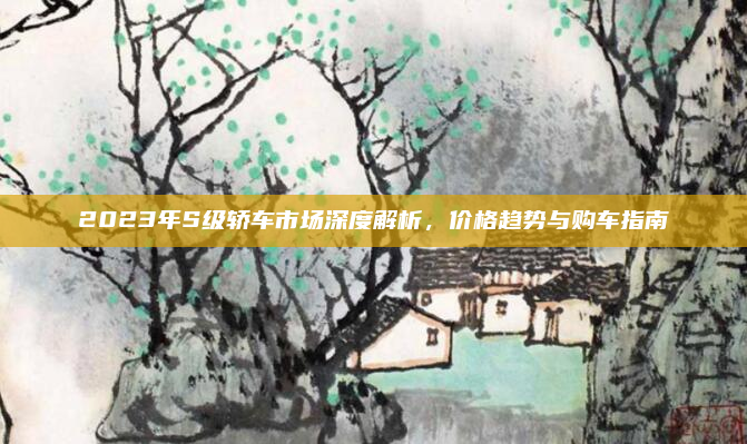 2023年S级轿车市场深度解析，价格趋势与购车指南
