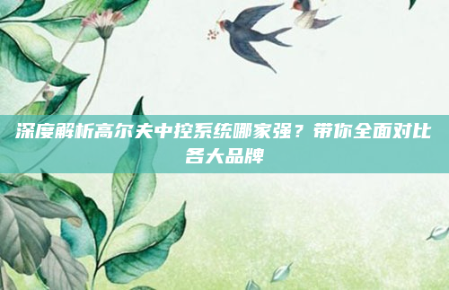深度解析高尔夫中控系统哪家强?带你全面对比各大品牌