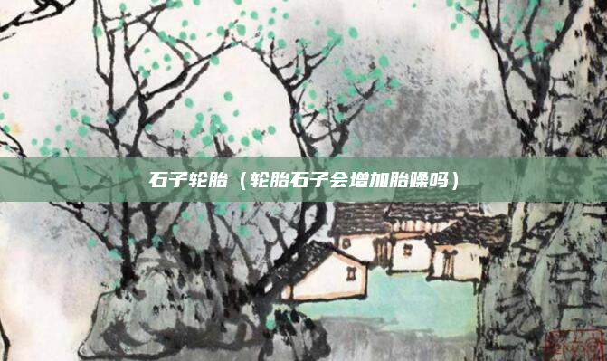石子轮胎(轮胎石子会增加胎噪吗)