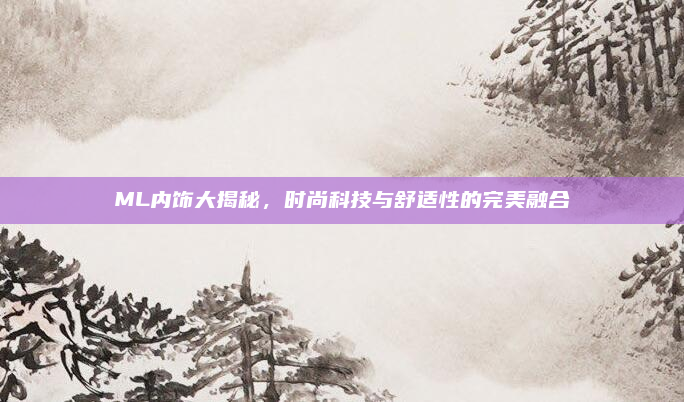 ML内饰大揭秘，时尚科技与舒适性的完美融合