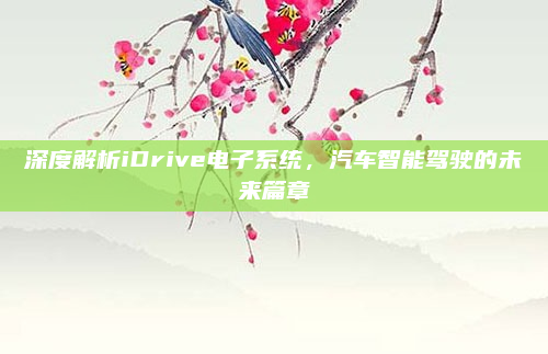 深度解析iDrive电子系统,汽车智能驾驶的未来篇章