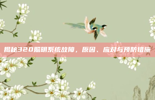 揭秘320照明系统故障，原因、应对与预防措施
