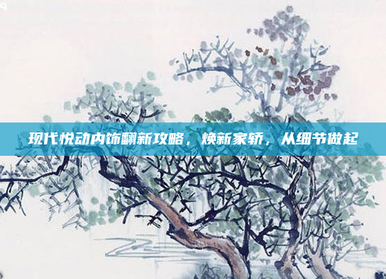 现代悦动内饰翻新攻略,焕新家轿,从细节做起