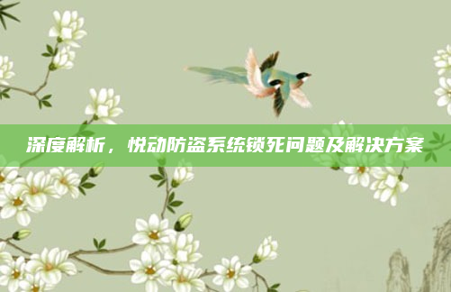 深度解析，悦动防盗系统锁死问题及解决方案