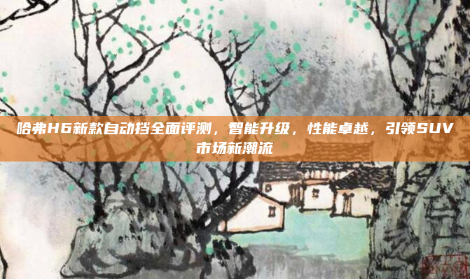 哈弗H6新款自动挡全面评测,智能升级,性能卓越,引领SUV市场新潮流
