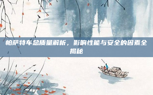 帕萨特车总质量解析，影响性能与安全的因素全揭秘