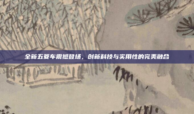 全新五菱车震撼登场，创新科技与实用性的完美融合