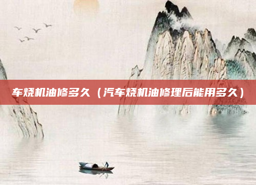 车烧机油修多久（汽车烧机油修理后能用多久）