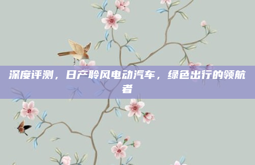 深度评测，日产聆风电动汽车，绿色出行的领航者