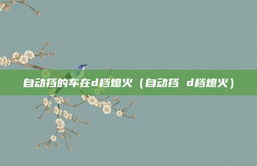 自动挡的车在d档熄火（自动挡 d档熄火）