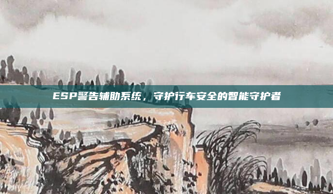 ESP警告辅助系统,守护行车安全的智能守护者
